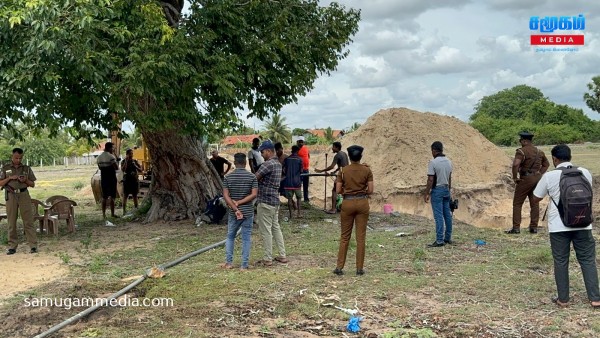 முள்ளிவாய்க்காலில் ஆயுதங்களை தேடி முன்னெடுக்கப்பட்ட அகழ்வுப் பணி இடைநிறுத்தம்..! 